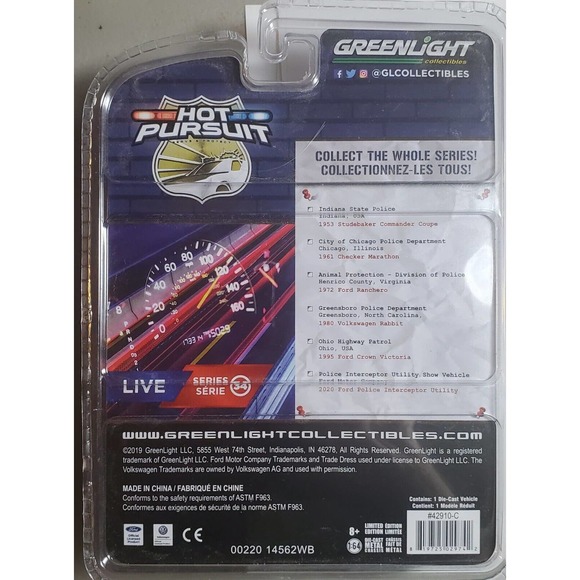 Greenlight 1972 Ford Ranchero Animal Protection - Picture 3 of 3